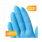 G10 Comfort Plus Blue Nitrile Gloves, Light Blue, Medium, 1,000/Carton