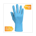 G10 Comfort Plus Blue Nitrile Gloves, Light Blue, Small, 1,000/Carton