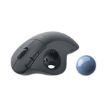 Ergo M575 Trackball, 32.8 ft Wireless Range, Right Hand Use, Graphite