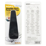 Softalk II Telephone Shoulder Rest, 2 x 6.75 x 2.5, Black