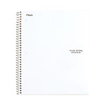 Wirebound Notebook with Four Pockets, 3-Subject, Medium/College Rule, Randomly Assorted Cover Color, (150) 11 x 8.5 Sheets