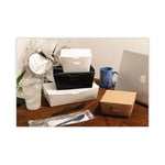 EarthChoice OneBox Paper Box, 37 oz, 4.5 x 4.5 x 2.5, White, 312/Carton