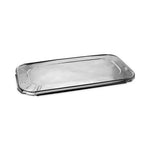 Aluminum Steam Table Pan Lid, Fits One-Third Size Pan, 6.19 x 12.31 x 0.5, 200/Carton