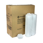 Foam Hinged Lid Container, Single Tab Lock, 5.13 x 5.13 x 2.5, White, 500/Carton