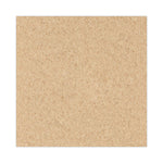 Burnishing Floor Pads, 20" Diameter, Tan, 5/Carton