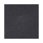 High Performance Stripping Floor Pads, 20" Diameter, Black, 5/Carton