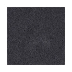 Stripping Floor Pads, 16" Diameter, Black, 5/Carton