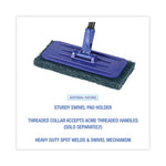 Swivel Pad Holder, Plastic, Blue, 4 x 9