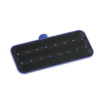 Swivel Pad Holder, Plastic, Blue, 4 x 9, 12/Carton