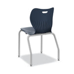 SmartLink Four-Leg Chair, 19.5" x 19.63" x 31", Regatta Seat, Regatta Base, 4/Carton