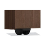 Mod Mobile Pedestal, Left or Right, 3-Drawers: Box/Box/File, Legal/Letter, Sepia Walnut, 15" x 20" x 28"