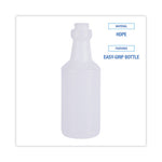 Handi-Hold Spray Bottle, 16 oz, Clear, 24/Carton