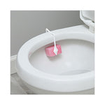 Toilet Bowl Para Deodorizer Block, Cherry Scent, 4 oz, Pink, 144/Carton