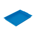 Little Artist Antimicrobial Finger Paint Tray, 16 x 1.8 x 12, Blue