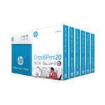 CopyandPrint20 Paper, 92 Bright, 20 lb Bond Weight, 8.5 x 11, White, 400 Sheets/Ream, 6 Reams/Carton