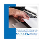 Copy Plus Print Paper, 92 Bright, 3-Hole, 20 lb Bond Weight, 8.5 x 11, White, 500 Sheets/Ream, 10 Reams/Carton