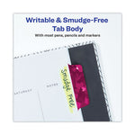 Ultra Tabs Luxe Collection Repositionable Tabs, 1/5-Cut, Assorted Jewel Prism Colors, 2.5" Wide, 16/Pack
