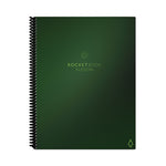 Fusion Smart Notebook, Seven Assorted Page Formats, Terrestrial Green Cover, (21) 11 x 8.5 Sheets