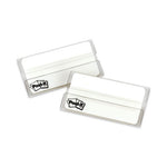 Solid Color Tabs, 1/3-Cut, White, 3" Wide, 50/Pack