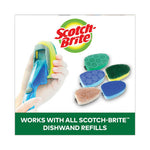 Soap-Dispensing Dishwand, 2.5 x 9.5, Yellow/Green