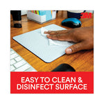 Precise Mouse Pad with Nonskid Back, 9 x 8, Bitmap Design