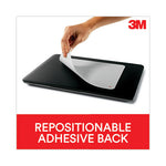 Precise Mouse Pad with Nonskid Repositionable Adhesive Back, 8.5 x 7, Bitmap Design