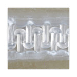 Extreme Fasteners, 1" x 4 ft, Clear, 2/Pack