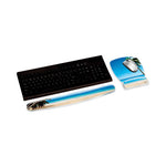 Fun Design Clear Gel Keyboard Wrist Rest, 18 x 2.75, Beach Design