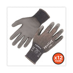 ProFlex 7044 ANSI A4 PU Coated CR Gloves, Gray, Medium, 12 Pairs/Pack, Ships in 1-3 Business Days