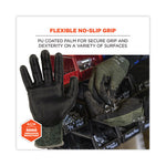 ProFlex 7070 ANSI A7 Nitrile Coated CR Gloves, Green, Medium, Pair, Ships in 1-3 Business Days