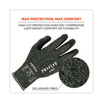 ProFlex 7070 ANSI A7 Nitrile Coated CR Gloves, Green, Large, 12 Pairs/Pack, Ships in 1-3 Business Days