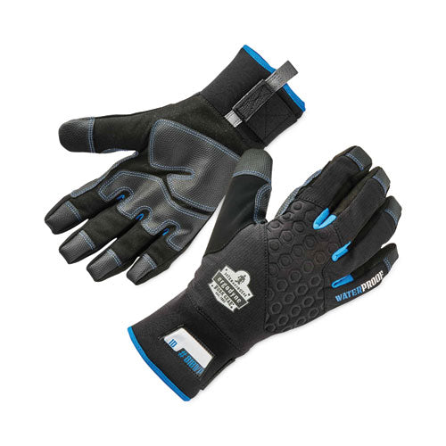 ProFlex 818WP Thermal WP Gloves with Tena-Grip, Black, 2X-Large, Pair, Ships in 1-3 Business Days