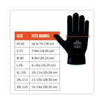 ProFlex 819WP Extreme Thermal WP Gloves, Black, Medium, Pair, Ships in 1-3 Business Days