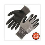 ProFlex 7072 ANSI A7 Nitrile-Coated CR Gloves, Gray, Medium, 12 Pairs/Pack, Ships in 1-3 Business Days