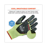 ProFlex 7141 ANSI A4 DIR Nitrile-Coated CR Gloves, Lime, Medium, Pair, Ships in 1-3 Business Days