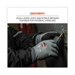 ProFlex 7501 Coated Waterproof Winter Gloves, Gray, Large, Pair, Ships in 1-3 Business Days