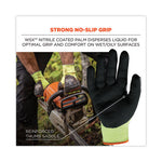 ProFlex 7141 ANSI A4 DIR Nitrile-Coated CR Gloves, Lime, Small, 72 Pairs/Pack, Ships in 1-3 Business Days