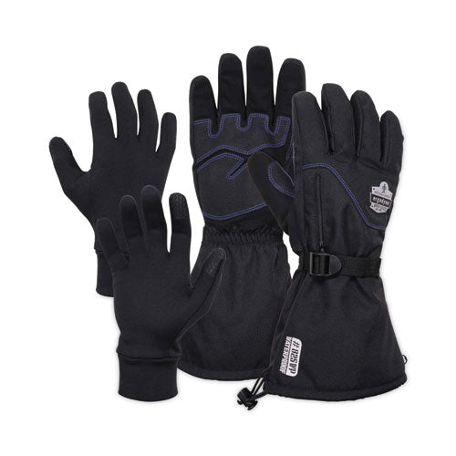 ProFlex 825WP Thermal Waterproof Winter Work Gloves, Black, 2X-Large, Pair, Ships in 1-3 Business Days