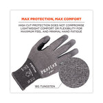 ProFlex 7071 ANSI A7 PU Coated CR Gloves, Gray, Medium, Pair, Ships in 1-3 Business Days