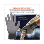 ProFlex 7071 ANSI A7 PU Coated CR Gloves, Gray, Medium, Pair, Ships in 1-3 Business Days