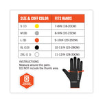 ProFlex 7001 Nitrile-Coated Gloves, Black, Large, 144 Pairs/Pack, Ships in 1-3 Business Days