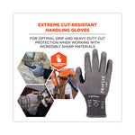 ProFlex 7071 ANSI A7 PU Coated CR Gloves, Gray, Large, 12 Pairs/Pack, Ships in 1-3 Business Days