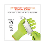 ProFlex 7040 ANSI A4 CR Food Grade Gloves, Lime, Large, Pair, Ships in 1-3 Business Days