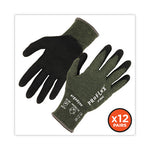 ProFlex 7042 ANSI A4 Nitrile-Coated CR Gloves, Green, Large, 12 Pairs/Pack, Ships in 1-3 Business Days