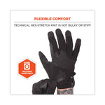 ProFlex 710BLK Abrasion-Resistant Black Tactical Gloves, Black, 2X-Large, Pair, Ships in 1-3 Business Days