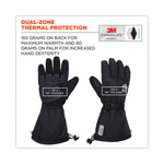 ProFlex 825WP Thermal Waterproof Winter Work Gloves, Black, X-Large, Pair, Ships in 1-3 Business Days