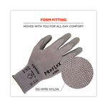 ProFlex 7024 ANSI A2 PU Coated CR Gloves, Gray, X-Large, Pair, Ships in 1-3 Business Days