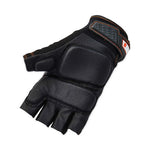 ProFlex 900 Half-Finger Impact Gloves, Black, Large, Pair, Ships in 1-3 Business Days