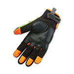 ProFlex 924 Hybrid Dorsal Impact-Reducing Gloves, Black/Lime, 2X-Large, Pair, Ships in 1-3 Business Days