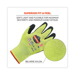 ProFlex 7021 Hi-Vis Nitrile-Coated CR Gloves, Lime, Large, 144 Pairs/Carton, Ships in 1-3 Business Days